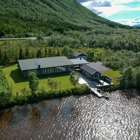 Lakeside With Fishing Feriehus Sortland